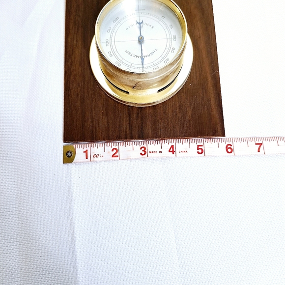 One Jason and one Springfield Brand" Weather The Storm" Vintage Barometers. - Picture 13 of 15